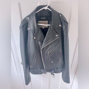 Wilsons Open Road leather biker jacket